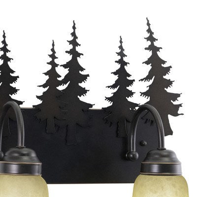 2L Tree Vanity Burnished Bronze