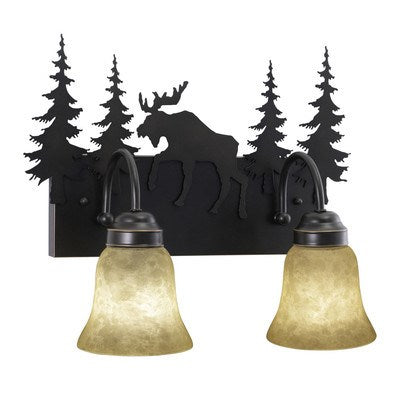 2L Moose Vanity Burnished Bronze by Vaxcel International