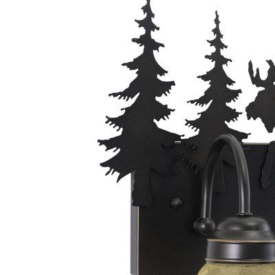 2L Moose Vanity Burnished Bronze