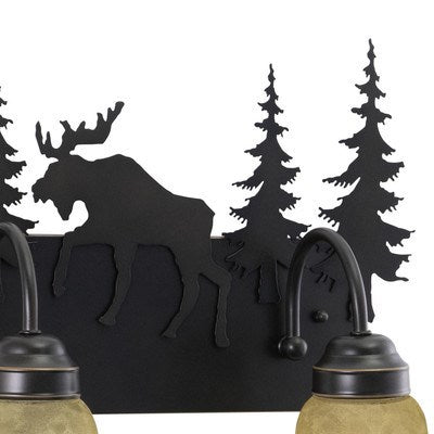2L Moose Vanity Burnished Bronze