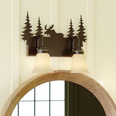 2L Moose Vanity Burnished Bronze