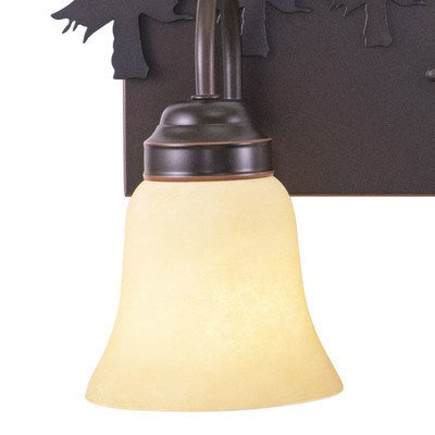 3L Deer Vanity Burnished Bronze