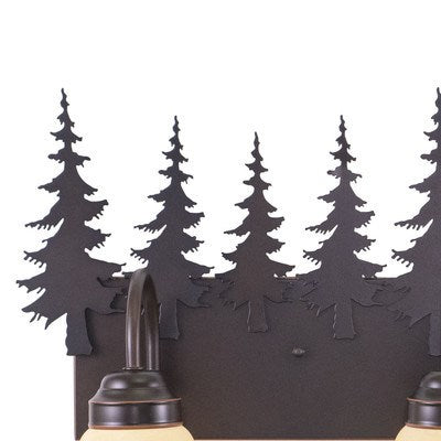 3L Deer Vanity Burnished Bronze