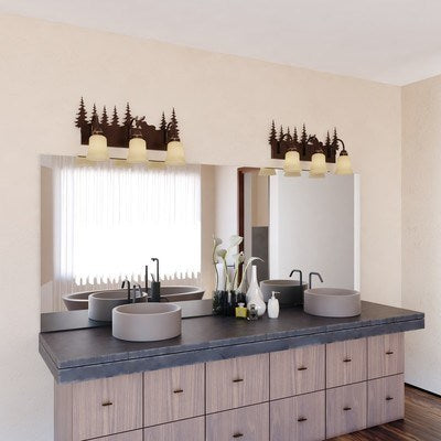 3L Moose Vanity Burnished Bronze