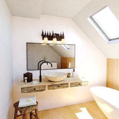 3L Vanity Burnished Bronze