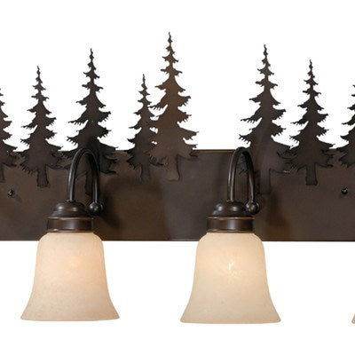 4L Tree Vanity Burnished Bronze