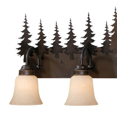 4L Tree Vanity Burnished Bronze