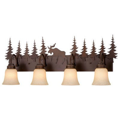 4L Moose Vanity Burnished Bronze by Vaxcel International