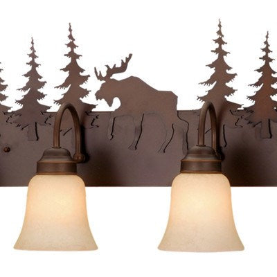 4L Moose Vanity Burnished Bronze