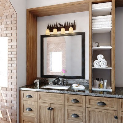 4L Moose Vanity Burnished Bronze
