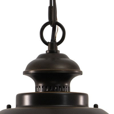 10-in Outdoor Pendant Burnished Bronze