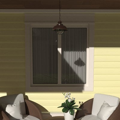 10-in Outdoor Pendant Burnished Bronze
