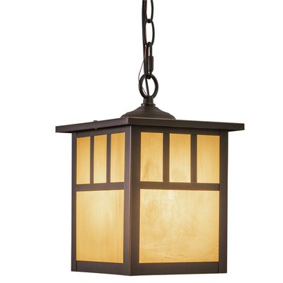 7-in Outdoor Pendant Burnished Bronze by Vaxcel International