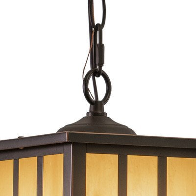 7-in Outdoor Pendant Burnished Bronze