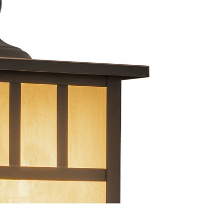 7-in Outdoor Pendant Burnished Bronze