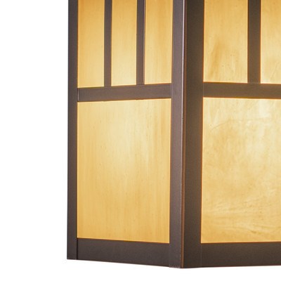 7-in Outdoor Pendant Burnished Bronze