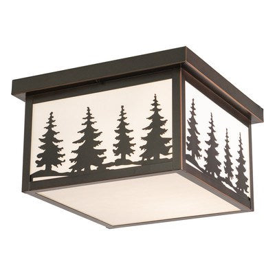 11.5-in Tree Outdoor Ceiling Light Burnished Bronze by Vaxcel International