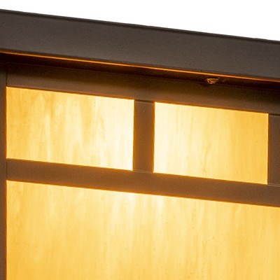 11.5-in Outdoor Flush Mount Ceiling Light Burnished Bronze