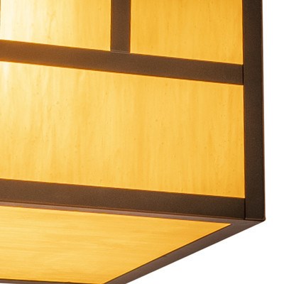 11.5-in Outdoor Flush Mount Ceiling Light Burnished Bronze