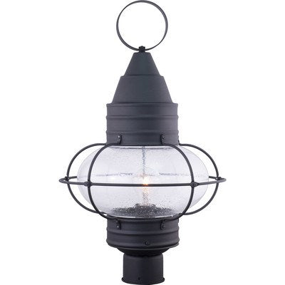 13-in Outdoor Post Light Textured Black by Vaxcel International
