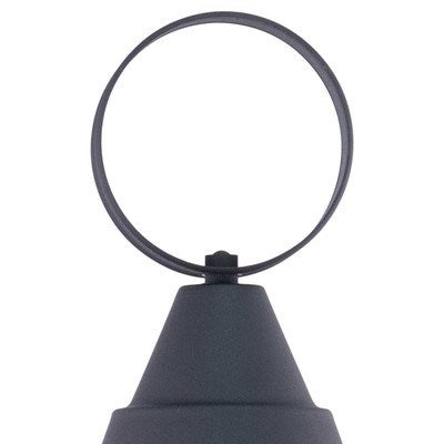 13-in Outdoor Post Light Textured Black