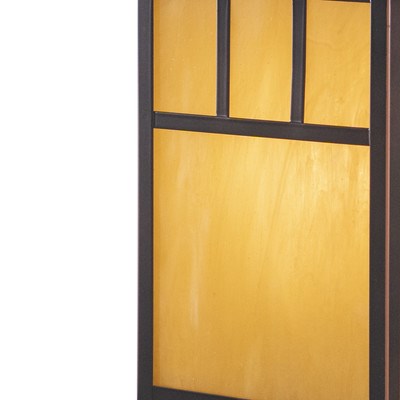 9-in Outdoor Post Light Burnished Bronze
