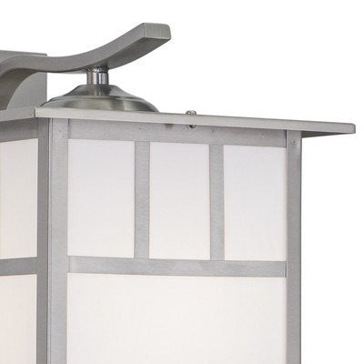 9.5-in Outdoor Wall Light Stainless Steel