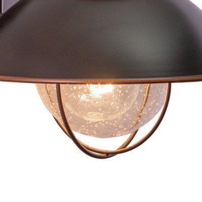 8-in Outdoor Wall Light Burnished Bronze