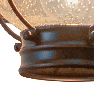 6.5-in Outdoor Wall Light Burnished Bronze