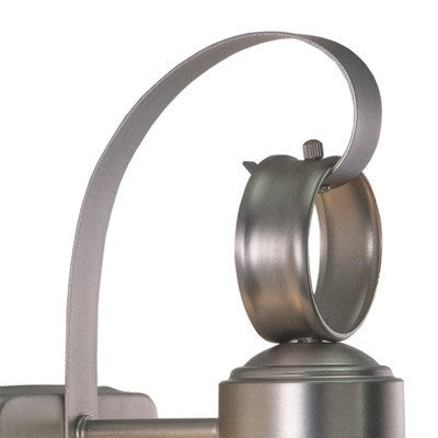 6.5-in Outdoor Wall Light Brushed Nickel
