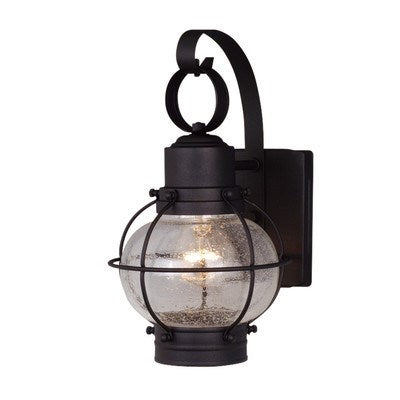 6.5-in Outdoor Wall Light Textured Black by Vaxcel International