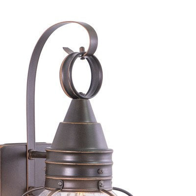 8-in Outdoor Wall Light Burnished Bronze