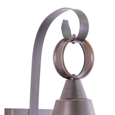 10-in Outdoor Wall Light Burnished Bronze