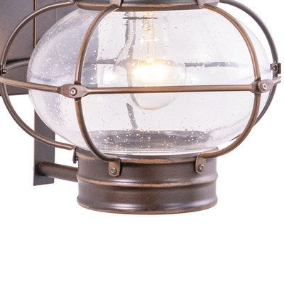 10-in Outdoor Wall Light Burnished Bronze