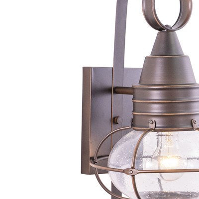 10-in Outdoor Wall Light Burnished Bronze