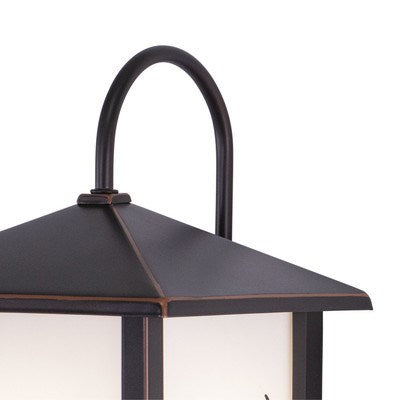 8-in Deer Outdoor Wall Light Burnished Bronze