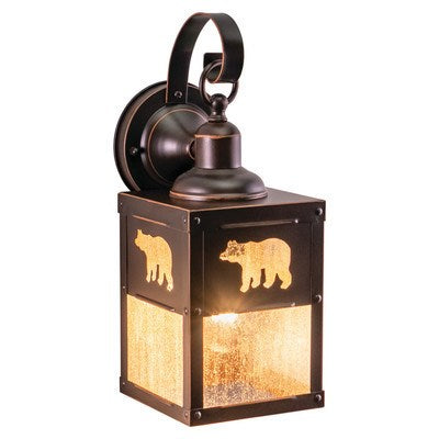 5-in Outdoor Wall Light Burnished Bronze by Vaxcel International