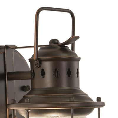 5.5-in Outdoor Wall Light Burnished Bronze