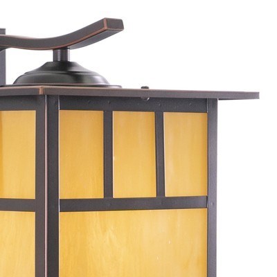9-in Outdoor Wall Light Burnished Bronze