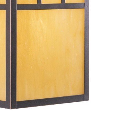 9-in Outdoor Wall Light Burnished Bronze