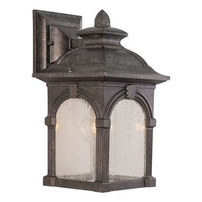 7-in Outdoor Wall Light Lava Stone by Vaxcel International