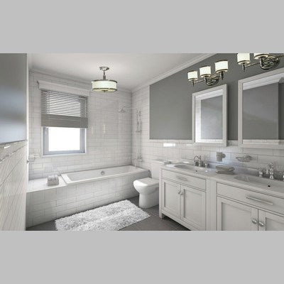 3L Vanity Chrome