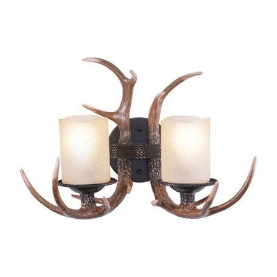 2L Antler Vanity Black Walnut by Vaxcel International