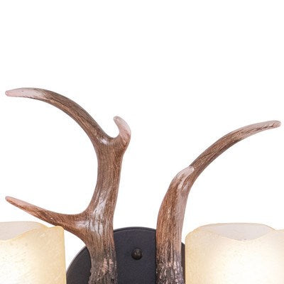 2L Antler Vanity Black Walnut