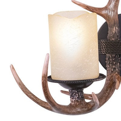 2L Antler Vanity Black Walnut
