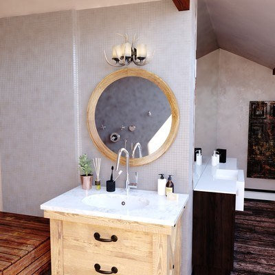 3L Antler Vanity Black Walnut