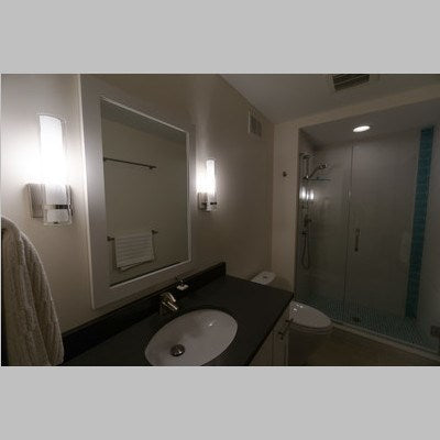 1L Vanity Satin Nickel