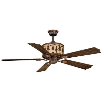 56-in LED Tree Ceiling Fan Burnished Bronze by Vaxcel International