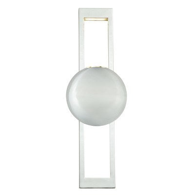 6-in LED Wall Light Polished Nickel by Vaxcel International