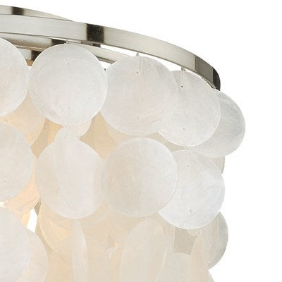Capiz Shell 16 in. Flush Mount